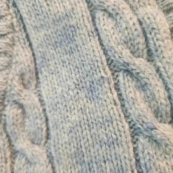 Vintage McGregor Vest Size M Light Blue Grey Wool Blend *See Description - Picture 10 of 12